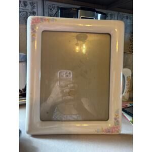 Vintage ceramic picture frame
